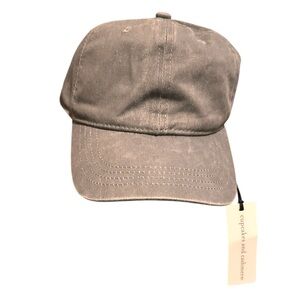 Cupcakes and Cashmere Women's Gray Cotton Baseball Cap, OS